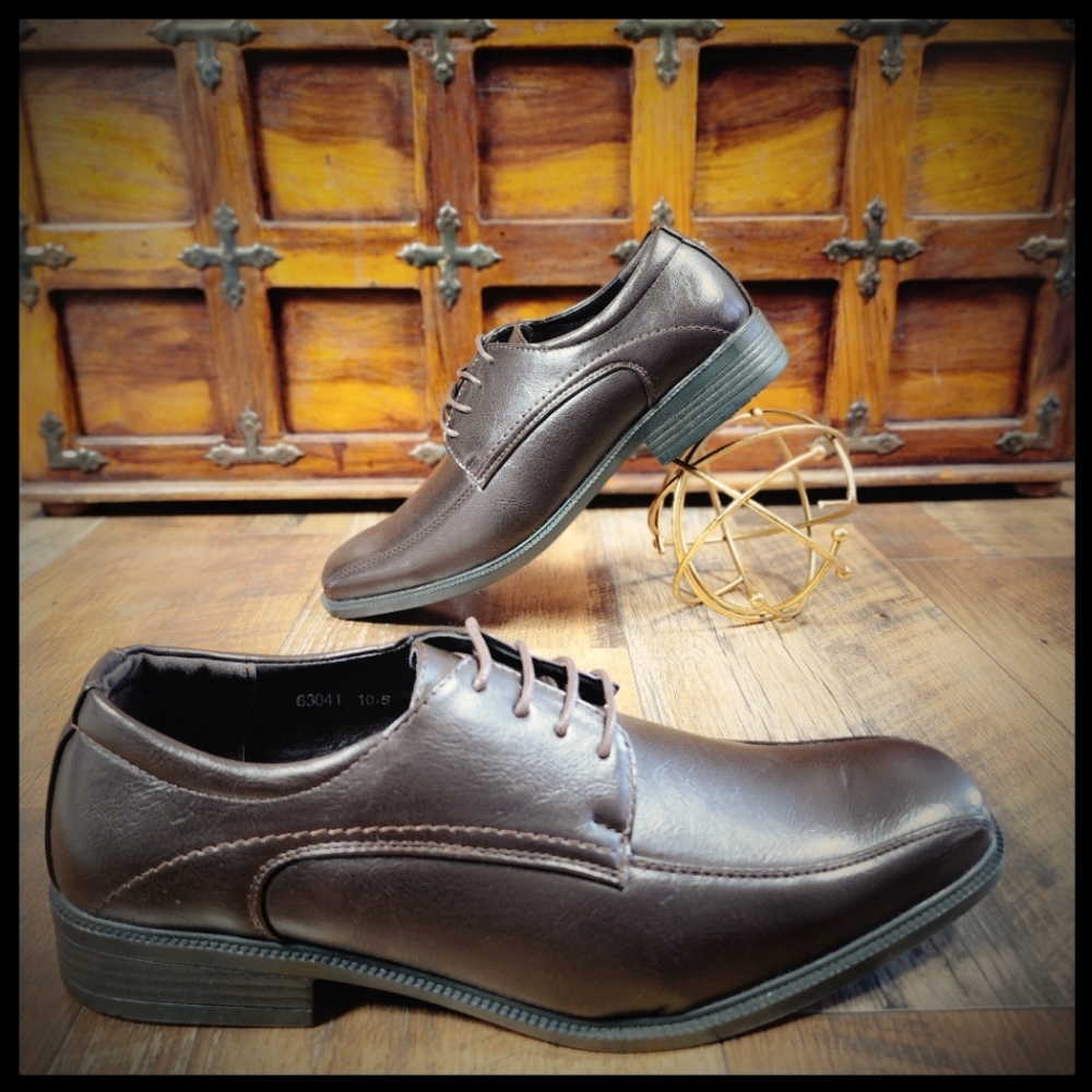 NWOB Marco Vitale Brown Derbys Size 10.5